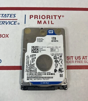 1TB WD Blue WD10SPZX 2.5" 5400rpm SATA Laptop Hard Drive - NEXT DAY - WARRANTY - Image 1 of 2