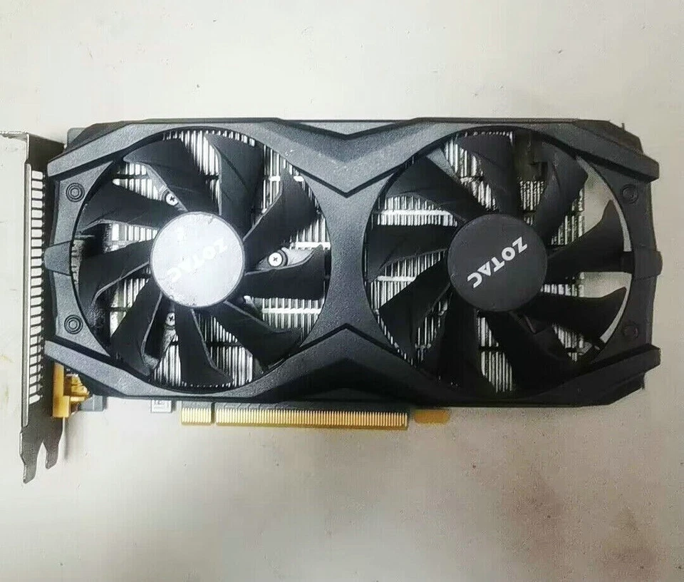 ZOTAC NVIDIA GeForce GTX1050Ti 768SP 4GB GDDR5 Graphics Video Card DP DVI HDMI - Image 1 of 4