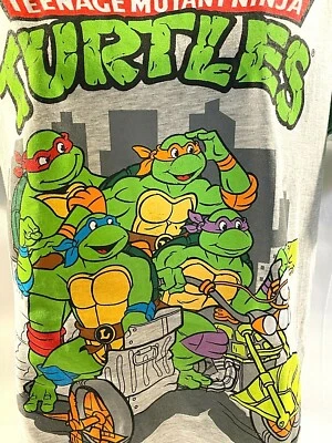 Teenage Mutant Ninja Turtles Graphic Tee Shirt Size Medium Boys - Image 1 of 4