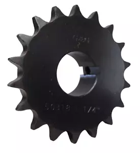 50 Roller Chain Sprocket 18 Teeth 1-1/4" Bore 50B18-1-1/4 50BS18H-1-1/4 - Bild 1 von 3