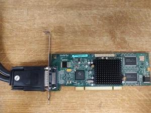 Matrox f7011-0001 - G55MDDAP 32DBF-G550 32Mo PCI Dual Video + cable- Tested - Photo 1/4