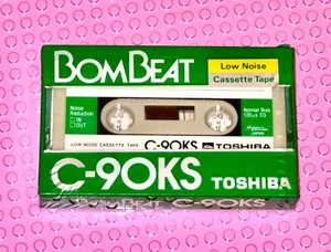 CINTA DE CASETE EN BLANCO TOSHIBA BOMBEAT C-90KS TIPO I (1) (SELLADA) - Imagen 1 de 3