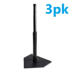 Champro B050IM Heavy Duty Rubber Batting Tee - Pack Of 3 - Picture 1 of 6