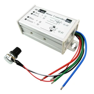 DC 9-60V Max 20A PWM DC Motor Stepless Speed Variable Control Controller Switch - Picture 1 of 8