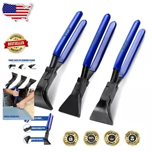 Versatile 3-Piece Sheet Metal Bending Pliers - Ideal for DIY & Professionals - Picture 1 of 9