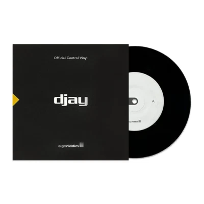 djay Pro 7" Control Vinyl (Black Single) - Image 1 of 4