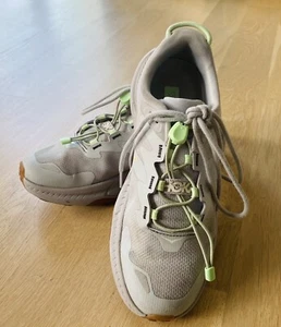 Hoka One One Transport Womens Shoes Sz 7 B Running Athletic Eggnog Sneakers - Picture 1 of 7