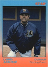 1989 Durham Bulls I Star #27 Larry Jaster CO