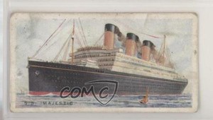 1924 ITC of Canada Merchant Ships of the World Tobacco SS Majestic #47 z6d