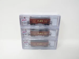 Atlas N 50006145 Pittsburgh & West Virginia P&WV 2-Bay Offset Hopper Set Freight - Bild 1 von 1