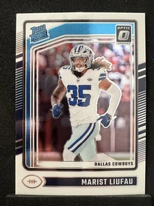 2024 Donruss Optic Marist Liufau Rated Rookie RC #273 Cowboys - Picture 1 of 4