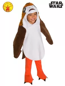 Kind Deluxe Plüsch Porg - Star Wars Die letzten Jedi Unisex Kostüm - Größe 1-2 Jahre - Bild 1 von 6