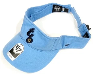 Tampa Bay Rays MLB '47 Clean Up Columbia Blue Golf Visor Hat Adult Adjustable - Picture 1 of 1