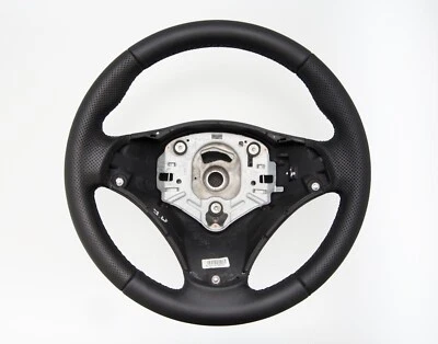 Lenkrad SPORT beziehen mit Leder für BMW 1 E87 E81 E82 E83 JAHR 2011 NEU LEDER - Bild 1 von 4