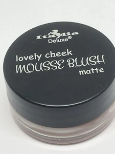 Italia Deluxe Lovely Cheek Mousse Blush Matte #303-05 FLIRT Size 5g~0.176 Oz New - Picture 1 of 5