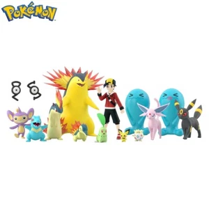 Pokemon Scale World Johto Region Set of 15 Bandai Figures New In Hand - Picture 1 of 10
