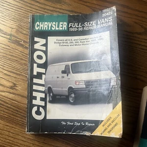 Manual de reparación B-3 Haynes 20422 para furgonetas Chrysler tamaño completo 1989-98 - Imagen 1 de 2
