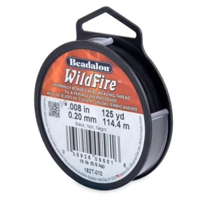 Wildfire 0.008 in 0.20 mm Break Strength 12 lb / 5.5 kg Black 125 yd / 114 m - Picture 1 of 6