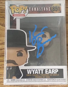 Kurt Russell Autographed Tombstone Wyatt Earp Funko Pop #851 Exact PROOF - Picture 1 of 8