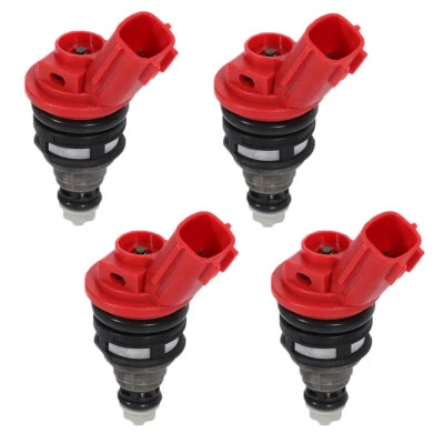 4 модернизированных топливных форсунки 16600-53F01 для 1991-1995 Nissan 240SX / Altima 2,4 л - Изображение 1 из 4