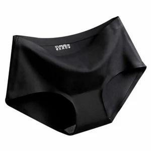 High Waist Sexy Damen Unterwäsche Seamless Einteiler Damen Ice Feel Seide Slip - Bild 1 von 4