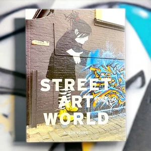 Street Art World By Alison Young Art Book Paperback Coffee Table Graffiti Banksy - Picture 1 of 9