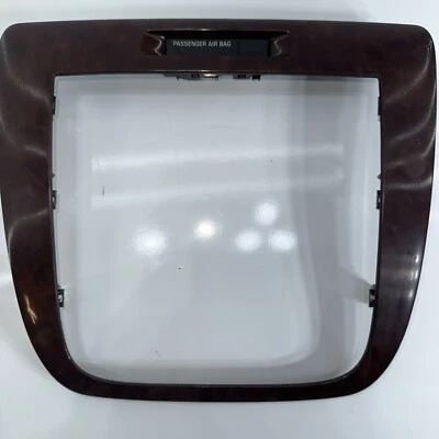 Chevrolet Impala 2006-2016 tablero central radio bisel calefacción panel de ajuste de CA fabricante original Foto 1 de 4