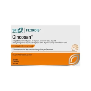 NEW Flordis Gincosan 60 Capsules SFI Health - Picture 1 of 1