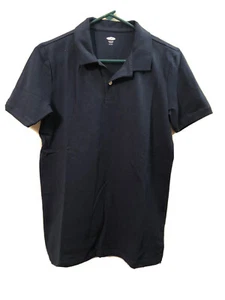 NWT Old Navy, Boys, Short Sleeve Navy Blue Polo Shirt, XL - Picture 1 of 21