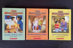 3x The Baby-Sitters Club Books by Ann M. Martin The Babysitters Club #7 #9 #16 - Picture 1 of 3