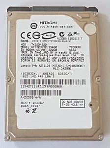 320 GB SATA Hitachi HTS723232L9SA60 7200RPM 16MB HDD 2.5" Internal Hard Drive - Picture 1 of 1