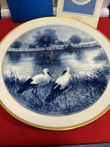 Meissen Limited Edition Plate Wild Bird Series 1987 W/ Box, Certificate included - Picture 1 of 6