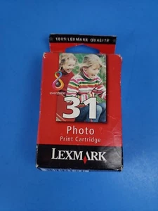 Lexmark 31 (18C0031) Photo Color Tintenpatrone ORIGINAL NEU - Bild 1 von 2