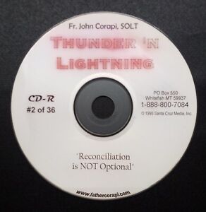 Ks. John Corapi płyta CD Pojednanie NIE jest opcjonalna Thunder 'n Lightning Catholic A
