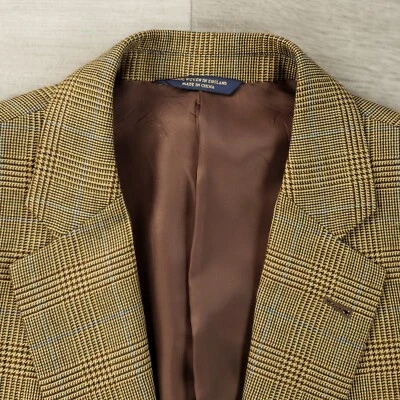 Brooks Brothers 1818 Moon Yorkshire Tweed Blazer Men 41R (33" Sleeve) Classic Fi - Image 1 of 4
