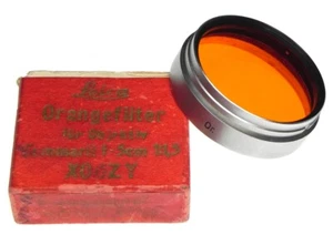 Leica XOOZY Orange Filter for 5cm f1.5 Summarit #Box 1 - Picture 1 of 10