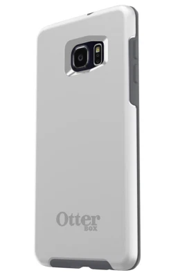 Funda Serie OtterBox SYMMETRY para Samsung Galaxy S6 Edge+ (77-52450) Blanca/Gris Foto 1 de 4
