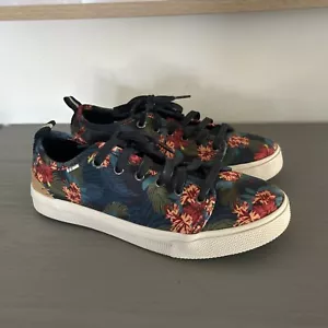 Toms Womens Trvl Lite Sneaker Size US 6 UK 4 36.5 Tropical Flower - Picture 1 of 17