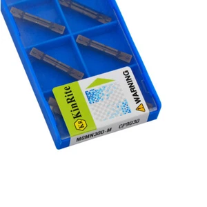 10Pcs Carbide Inserts MGMN300-M for MGEHR/MGIVR Grooving Cut-Off Tool Holder - Picture 1 of 6