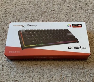 HyperX x Ducky One 2 Mini Mechanical Gaming Keyboard (Black) - LIMITED - In Hand - Picture 1 of 2