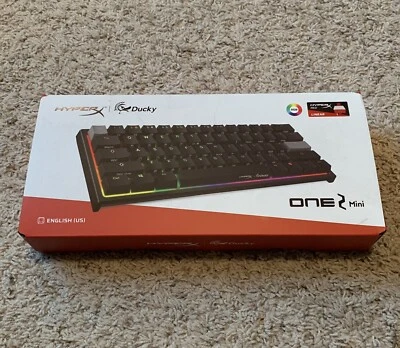 HyperX x Ducky One 2 Mini Mechanical Gaming Keyboard (Black) - LIMITED - In Hand - Image 1 of 2