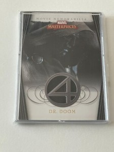 2008 UD Marvel Masterpieces FANTASTIC FOUR Julian McMahon DR DOOM Memorabilia FF