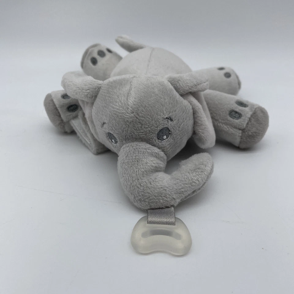 Avent Pacifier Snuggy Keeper Holder Elephant - Image 1 of 4