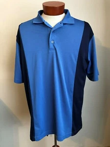 Monterey Club Mens Golf Polo Shirt Blue Size Large - Picture 1 of 5