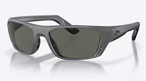 BRANDNEU Costa Del Mar Whitetip PRO mattgrau/grau polarisiertes Glas 580G - Bild 1 von 5