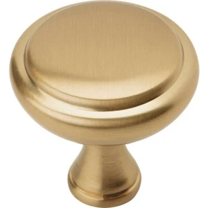 (2-6pk)-Amerock Arden 1.25 In. Dia. Champagne Bronze Cabinet Knob 6PK37340CZ - Picture 1 of 1