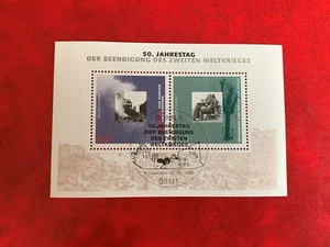GERMANY 1995 MNH OR USED SHEET END OF WORLD WAR 2 REFUGEES BOMBING CHOOSE 1 - Picture 1 of 3