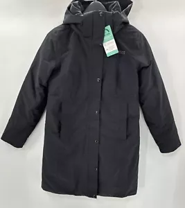 NWT MARMOT Women's Chelsea 700 Fill Down Breathable Coat, Black Sz Large - Picture 1 of 3