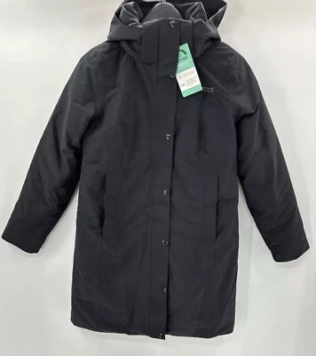 Abrigo transpirable relleno Chelsea 700 para mujer MARMOT NUEVO CON ETIQUETAS, negro talla grande Foto 1 de 3