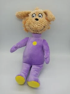 Kohls Cares Dr. Seuss Marvin K Mooney 18" Plush Purple Outfit Stuffed Toy GUC - Picture 1 of 3